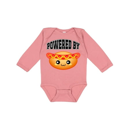 Inktastic Hot Dog Powered By Hotdogs Gift Baby Boy or Baby Girl Long Sleeve Bodysuit
Inktastic Hot Dog Powered By Hotdogs Gift Baby Boy or Baby Girl Long Sleeve Bodysuit