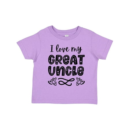 Inktastic I Love My Great Uncle with Hearts Gift Toddler Boy or Toddler Girl T-Shirt
Inktastic I Love My Great Uncle with Hearts Gift Toddler Boy or Toddler Girl T-Shirt
