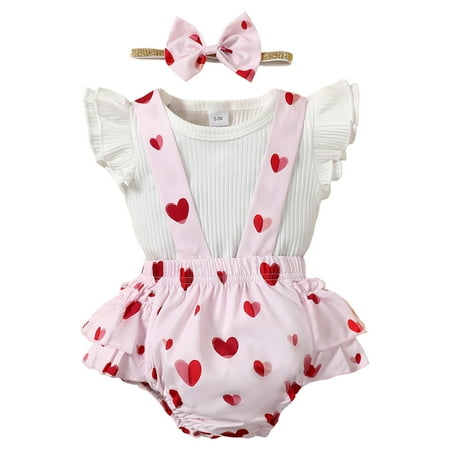 Rovga Outfits For Toddler Girls Summer Fly Sleeve Tops And Shorts Headbands 3Pcs Outfits Clothes Set For Children Clothes 
Rovga Outfits For Toddler Girls Summer Fly Sleeve Tops And Shorts Headbands 3Pcs Outfits Clothes Set For Children Clothes