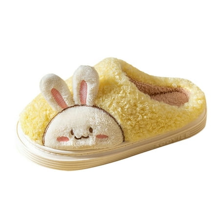 Slippers for Women Women Slippers Autumn And Winter Indoor Fashion Comfortable Cartoon Cute Rabbit Flat Non Slip Womens Slippers Chemical Fiber Yellow 39
Slippers for Women Women Slippers Autumn And Winter Indoor Fashion Comfortable Cartoon Cute Rabbit Flat Non Slip Womens Slippers Chemical Fiber Yellow 39