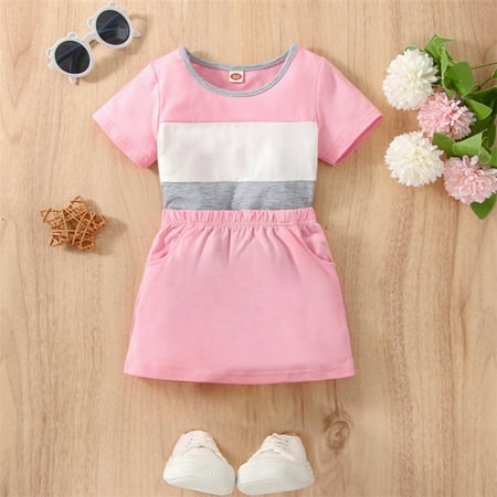 kpoplk Girl Outfits Toddler Kid Baby Girls Summer Outfits Short Sleeve T-Shirt Tops + Denim Shorts Jeans 2Pcs Casual Clothes Set(Pink)
kpoplk Girl Outfits Toddler Kid Baby Girls Summer Outfits Short Sleeve T-Shirt Tops + Denim Shorts Jeans 2Pcs Casual Clothes Set(Pink)