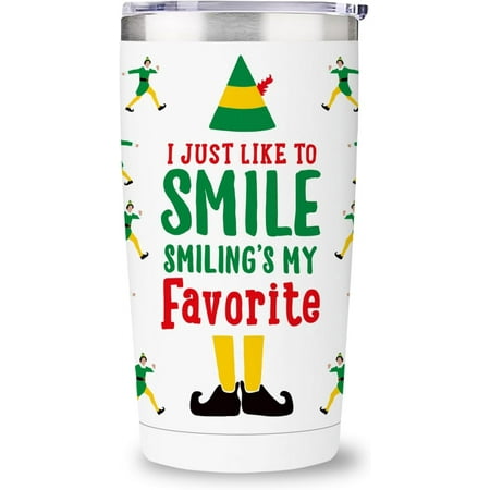 Funny Elf Christmas Tumbler 20 oz Stainless Steel Insulated Travel Tumbler Christmas Coffee Mug with Lid and Straw Xmas Cups Keep Drinks Cold & Hot Buddy The Elf Merchandise White Elephant Gifts
Funny Elf Christmas Tumbler 20 oz Stainless Steel Insulated Travel Tumbler Christmas Coffee Mug with Lid and Straw Xmas Cups Keep Drinks Cold & Hot Buddy The Elf Merchandise White Elephant Gifts