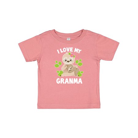 Inktastic Cute Sloth I Love My Granma with Green Leaves Gift Baby Boy or Baby Girl T-Shirt
Inktastic Cute Sloth I Love My Granma with Green Leaves Gift Baby Boy or Baby Girl T-Shirt