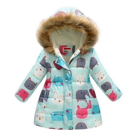 Toddler Baby Kids Girls Winter Thick Warm Hooded Windproof Coat Outwear Jacket Fall Winter Coat Outwear For 4-5 Years
Toddler Baby Kids Girls Winter Thick Warm Hooded Windproof Coat Outwear Jacket Fall Winter Coat Outwear For 4-5 Years