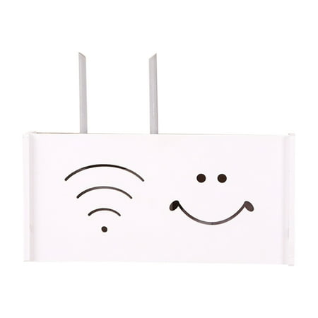 ZUARFY Wifi Wireless Router Storage Box Wood-Plastic Wall Mounted Cable Management Rack Shelf Plug Board Bracket Organizer
ZUARFY Wifi Wireless Router Storage Box Wood-Plastic Wall Mounted Cable Management Rack Shelf Plug Board Bracket Organizer