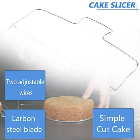 Double Line Adjustable Cake Cutter Slicer Stainless Steel Metal Cake Slicer Device Bakeware Kitchen Cooking Tool Accessories
Double Line Adjustable Cake Cutter Slicer Stainless Steel Metal Cake Slicer Device Bakeware Kitchen Cooking Tool Accessories