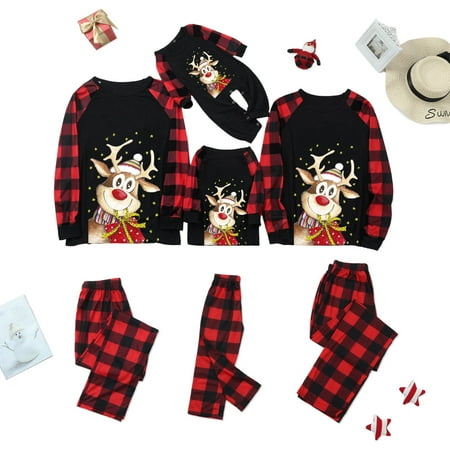 Christmas Gifts Merry Christmas Elk Loungewear Christmas Family Matching Pajamas Women Men Kids Sleepwear Polyester Red M
Christmas Gifts Merry Christmas Elk Loungewear Christmas Family Matching Pajamas Women Men Kids Sleepwear Polyester Red M