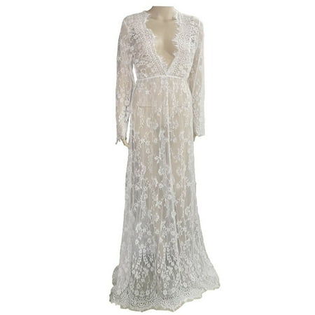 Maternity Photography Props Maxi Maternity Gown V-neck Lace Dresses Pregnancy Dress Fancy Photo Pregnant Clothes(White M)
Maternity Photography Props Maxi Maternity Gown V-neck Lace Dresses Pregnancy Dress Fancy Photo Pregnant Clothes(White M)