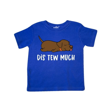 Inktastic Napping Dis Tew Much Chesapeake Bay Retriever Gift Toddler Boy or Toddler Girl T-Shirt
Inktastic Napping Dis Tew Much Chesapeake Bay Retriever Gift Toddler Boy or Toddler Girl T-Shirt