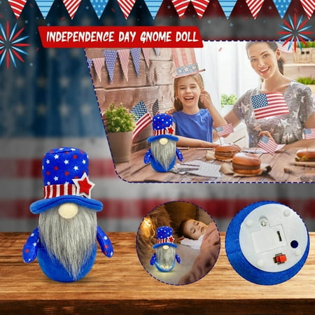 WOXINDA Glowing Independence Day Pendant Doll Independence Day Decoration
WOXINDA Glowing Independence Day Pendant Doll Independence Day Decoration