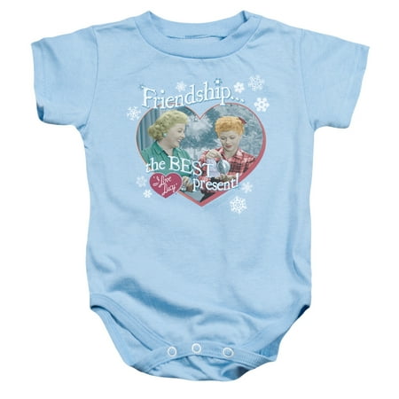 I Love Lucy 50 s TV Series The Best Present Baby Infant Romper Snapsuit
I Love Lucy 50 s TV Series The Best Present Baby Infant Romper Snapsuit