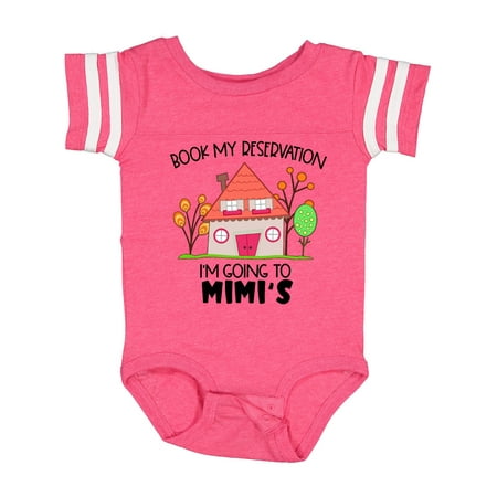 Inktastic Book My Reservation! I m Going to Mimi s- House Gift Baby Boy or Baby Girl Bodysuit
Inktastic Book My Reservation! I m Going to Mimi s- House Gift Baby Boy or Baby Girl Bodysuit