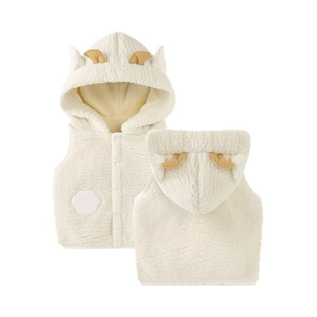 RPVATI Baby Boys Girls Sleeveless Hooded Vest Infant Button Up Waistcoat Dinosaur Fleece Winter Warm Outwear
RPVATI Baby Boys Girls Sleeveless Hooded Vest Infant Button Up Waistcoat Dinosaur Fleece Winter Warm Outwear