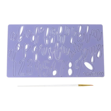 Cake Tool Acrylic Lowercase Letter Number Embossed Cutter Mold Cookie Cutter Stamp with Brush Fondant Cake Decorating Tools
Cake Tool Acrylic Lowercase Letter Number Embossed Cutter Mold Cookie Cutter Stamp with Brush Fondant Cake Decorating Tools