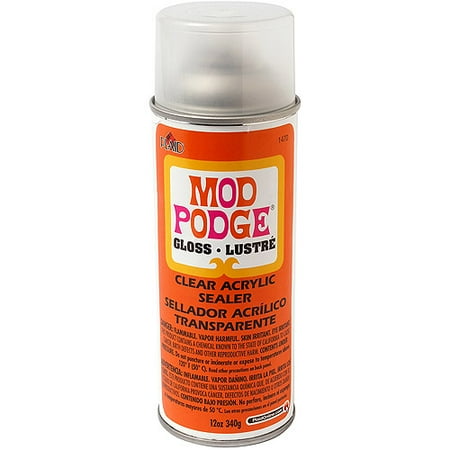 sealer clear acrylic mod podge gloss paint 1470 ounce plaid water walmart dries proof base oil spray krylon craft 12oz