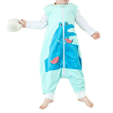 Kid s Sleeveless Flannel Jumpsuit Cute Cartoon Printed Onesie Pajamas Zipper Closure for Daily Baggy Style Child s Home Suit M Green Crocodile
Kid s Sleeveless Flannel Jumpsuit Cute Cartoon Printed Onesie Pajamas Zipper Closure for Daily Baggy Style Child s Home Suit M Green Crocodile