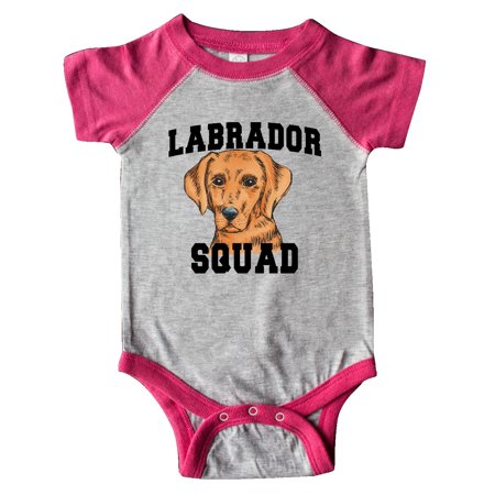 Inktastic Dog Labrador Squad Gift Baby Boy or Baby Girl Bodysuit