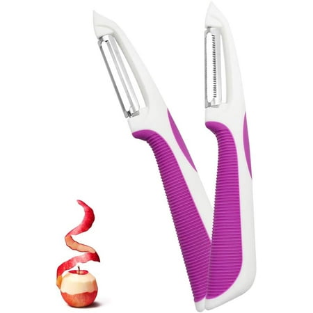 2 Pcs Vegetable and Fruit Peeler Ultra Sharp Stainless Steel Peeler for Fruits Potatoes Sharp Vegetables STAINLESS STEEL 9CM
2 Pcs Vegetable and Fruit Peeler Ultra Sharp Stainless Steel Peeler for Fruits Potatoes Sharp Vegetables STAINLESS STEEL 9CM