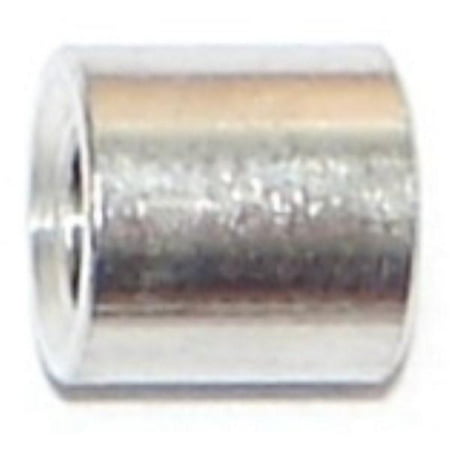 1/4-32 x 1/4 Aluminum Coarse Thread #8-32 Threaded Spacers SPCR-107 (12 pcs.)
