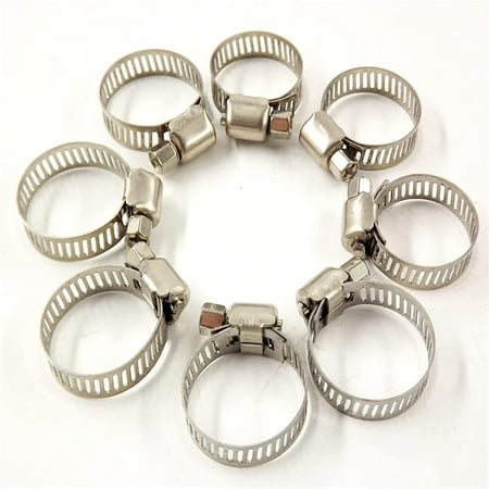 munirater 3/4 in -1 in Worm Gear Hose Clamp 100 PCS Fuel Line Clamp for Securing Hoses Pipe Cable Tube Fuel Lines etc
munirater 3/4 in -1 in Worm Gear Hose Clamp 100 PCS Fuel Line Clamp for Securing Hoses Pipe Cable Tube Fuel Lines etc