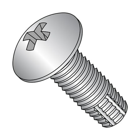 18-8 Stainless Steel Thread Cutting Screw Plain Finish Truss Head Phillips Drive Type F #6-32 Thread Size 1/2 Length (Pack of 100)
18-8 Stainless Steel Thread Cutting Screw Plain Finish Truss Head Phillips Drive Type F #6-32 Thread Size 1/2 Length (Pack of 100)