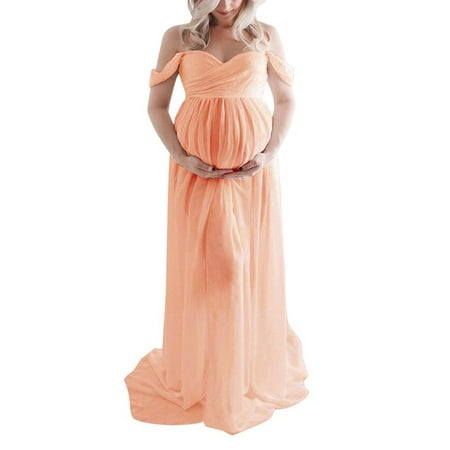 JustVH Candy Color Photographed Dress For Pregnant Women Raglan Sleeve Sweetheart Draggle-tail Frock
JustVH Candy Color Photographed Dress For Pregnant Women Raglan Sleeve Sweetheart Draggle-tail Frock