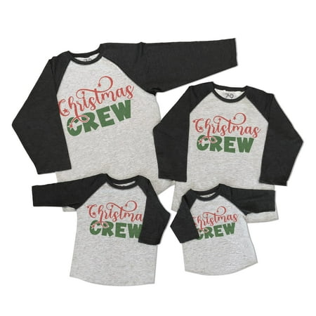 7 ate 9 Apparel Matching Family Merry Christmas Shirts - Christmas Crew Stars Grey Shirt 4T
7 ate 9 Apparel Matching Family Merry Christmas Shirts - Christmas Crew Stars Grey Shirt 4T