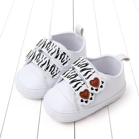 

LYCAQL Baby Shoes Spring and Summer Children Baby Toddler Shoes Boys and Girls Flat Bottoms Lightweight and Comfortable Saucy Boys Shoes (White 4 )