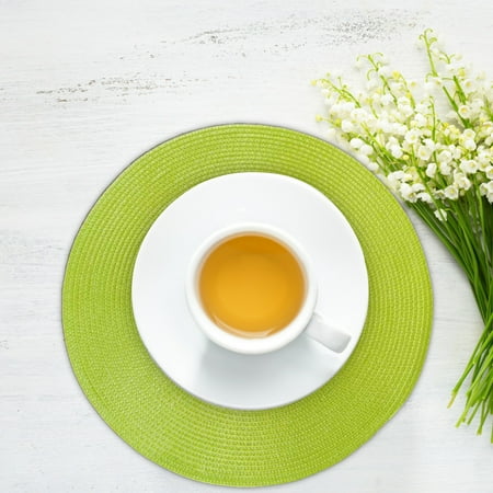 ZHIYU Hand-Woven Placemats Potholders Table Anti-Slip Mats Plate Mats Bowl Mats Costers
ZHIYU Hand-Woven Placemats Potholders Table Anti-Slip Mats Plate Mats Bowl Mats Costers