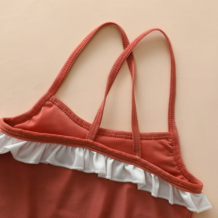 Gubotare Toddler Summer Sleeveless Girls Fashion Ruffles Swimwear Swimsuit Bikini For Children Clothes Swimsuit Kids Red 12-18 Months
Gubotare Toddler Summer Sleeveless Girls Fashion Ruffles Swimwear Swimsuit Bikini For Children Clothes Swimsuit Kids Red 12-18 Months