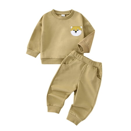Diconna Newborn Baby Boy Clothes Fall Winter Outfits Color Block Pullover Sweatshirt Top Elastic Waist Pockets Brown 0-6 Months
Diconna Newborn Baby Boy Clothes Fall Winter Outfits Color Block Pullover Sweatshirt Top Elastic Waist Pockets Brown 0-6 Months
