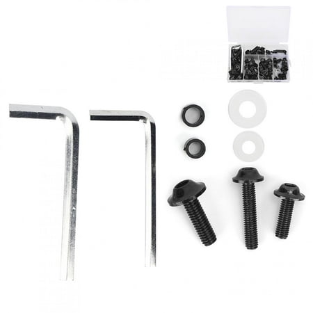 Fairing Fasteners Universal Fairing Screws Motorcycle Accessory 158Pcs/Set Universal Fairing Gasket Wrench Kit Motorcycle AccessoryBlack
Fairing Fasteners Universal Fairing Screws Motorcycle Accessory 158Pcs/Set Universal Fairing Gasket Wrench Kit Motorcycle AccessoryBlack