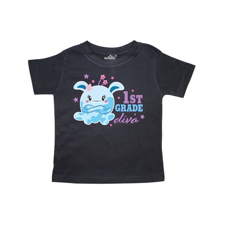 Inktastic 1st Grade Diva with Cute Blue Monster Gift Toddler Toddler Girl T-Shirt
Inktastic 1st Grade Diva with Cute Blue Monster Gift Toddler Toddler Girl T-Shirt
