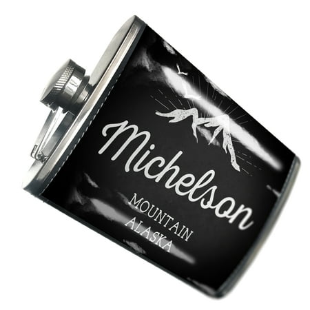NEONBLOND Flask Mountains chalkboard Michelson Mountain - Alaska