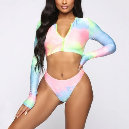 TIANEK Women Bikini 2023 Resort Floral Printed Push-Up Zipper Bra Sport Yoga Japan Summer Split Mother s Day Show Waist Bandeau Bandage Swimsuit for Women Clearance
TIANEK Women Bikini 2023 Resort Floral Printed Push-Up Zipper Bra Sport Yoga Japan Summer Split Mother s Day Show Waist Bandeau Bandage Swimsuit for Women Clearance