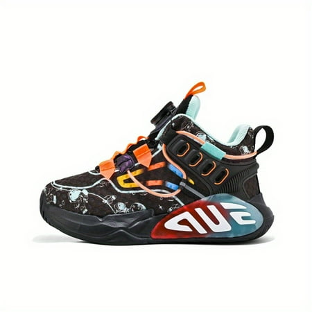 Kids High Top Basketball Shoes Breathable Non Slip Shock Absorbing Sport Sneakers For Boys Girls Toddlers
Kids High Top Basketball Shoes Breathable Non Slip Shock Absorbing Sport Sneakers For Boys Girls Toddlers