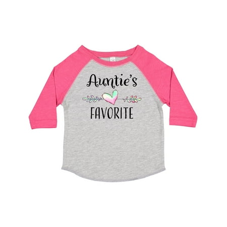 Inktastic Aunties Favorite- Heart Grandchild Gift Toddler Boy or Toddler Girl T-Shirt
Inktastic Aunties Favorite- Heart Grandchild Gift Toddler Boy or Toddler Girl T-Shirt