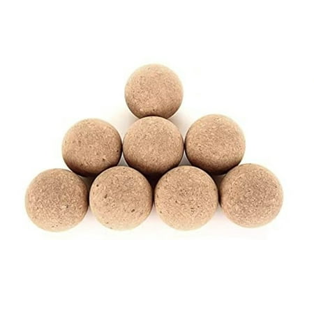 

8 Pieces Wooden Cork Ball Wine Stopper Cork Ball Stopper for Wine Decanter Carafe Replacement 2.4 Inch/ 6.1 cm