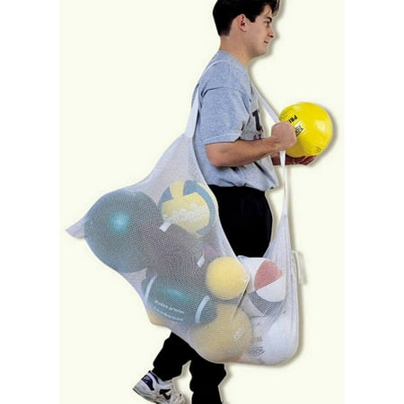 48" x 24" Mesh Ball Bag, Red