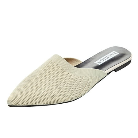 Slippers for Women Fashion Ponited Beach Comfortable Summer Flat Women Toe Shoes Slippers Sandals Breathable Women S Slipper Womens Slippers Cloth Beige 39
Slippers for Women Fashion Ponited Beach Comfortable Summer Flat Women Toe Shoes Slippers Sandals Breathable Women S Slipper Womens Slippers Cloth Beige 39