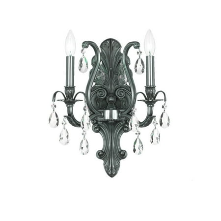 Crystorama Lighting Group 5563-Pw Dawson 2 Light 13 Wide Wall Sconce - Grey
Crystorama Lighting Group 5563-Pw Dawson 2 Light 13 Wide Wall Sconce - Grey