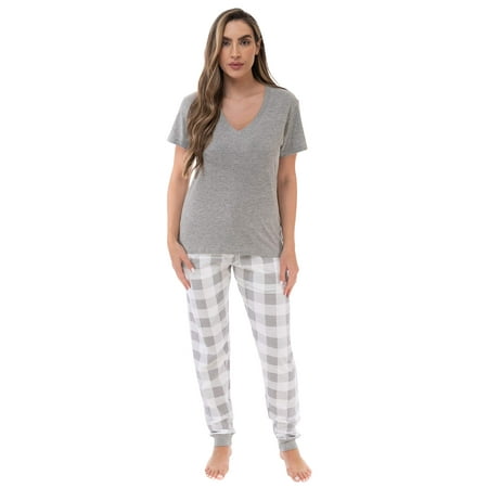 Just Love Women s 100% Cotton Short Sleeve Pajama Sets in Tie Dye Print (Buffalo Plaid - Grey White Small)
Just Love Women s 100% Cotton Short Sleeve Pajama Sets in Tie Dye Print (Buffalo Plaid - Grey White Small)