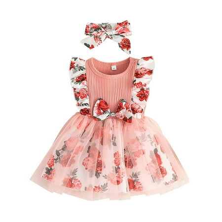 Skirt Set for Toddler Girls Toddler Girls Sleeveless Floral Prints Tulle Ribbed Princess Dress Clothes Dress Elegant for Girl
Skirt Set for Toddler Girls Toddler Girls Sleeveless Floral Prints Tulle Ribbed Princess Dress Clothes Dress Elegant for Girl
