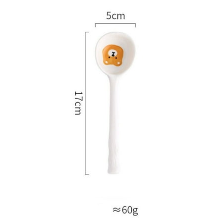 Japanese Ceramic Spoon Vintage Stoneware Spoon Household Soup Spoon Tableware Eating Spoons Creative Long Handle Spoon
Japanese Ceramic Spoon Vintage Stoneware Spoon Household Soup Spoon Tableware Eating Spoons Creative Long Handle Spoon