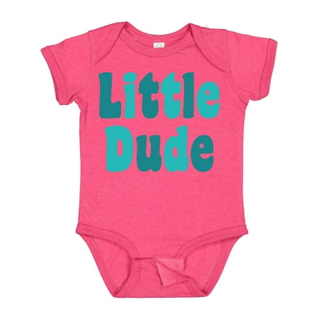 Inktastic Little Dude Gift Baby Boy Bodysuit