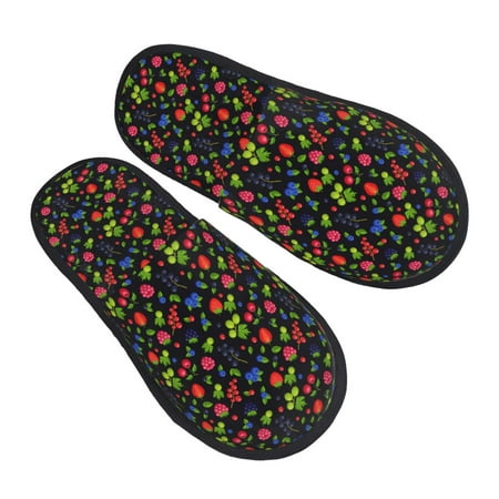JUNZAN Berries Slippers for Women House Shoes Non Slip Indoor/Outdoor Pineapple And Cactus Designs-Large
JUNZAN Berries Slippers for Women House Shoes Non Slip Indoor/Outdoor Pineapple And Cactus Designs-Large
