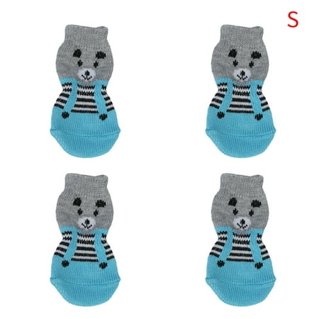 TureClos 4 Pairs Pet Socks Cotton Non-skid Animals Paw Protector Floor Sock for Indoor Traction Control Blue Gray S
TureClos 4 Pairs Pet Socks Cotton Non-skid Animals Paw Protector Floor Sock for Indoor Traction Control Blue Gray S