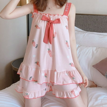 DanceeMangoo Lady Style Summer Sleepwear Set New Sling Shorts Dee Sexy Pajama Set Cute Womens Home Wear Clothes Print Pyjamas Set
DanceeMangoo Lady Style Summer Sleepwear Set New Sling Shorts Dee Sexy Pajama Set Cute Womens Home Wear Clothes Print Pyjamas Set