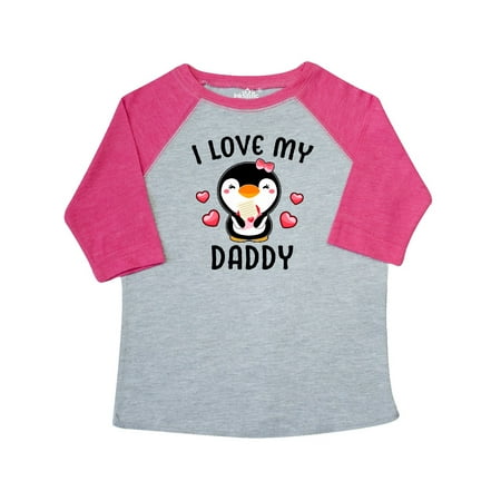 Inktastic I Love My Daddy with Cute Penguin and Hearts Gift Toddler Toddler Girl T-Shirt
Inktastic I Love My Daddy with Cute Penguin and Hearts Gift Toddler Toddler Girl T-Shirt