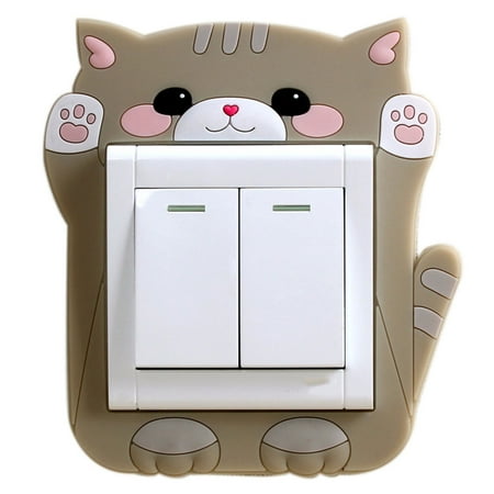 Washable Paste Free Light Switch Socket Paste Cartoon Protective Cover Living Room Decorative Stickers
Washable Paste Free Light Switch Socket Paste Cartoon Protective Cover Living Room Decorative Stickers